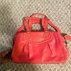 Coach  Leather Satchel